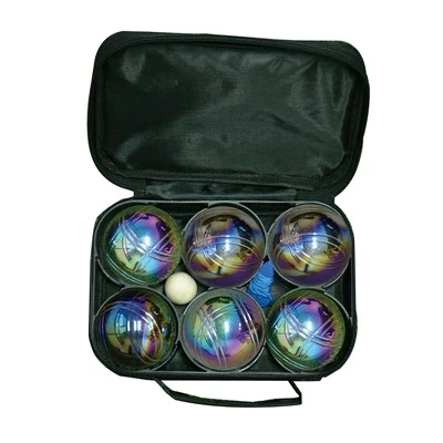 Bola de bochas de metal de 65 mm.
